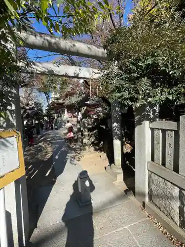 松戸神社の鳥居