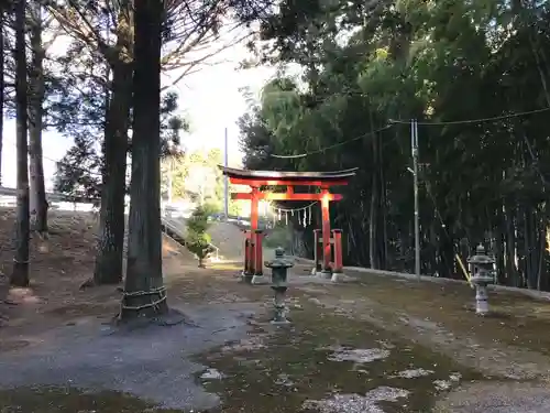 古都辺神社の鳥居