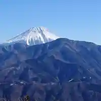 身延山奥之院思親閣の景色