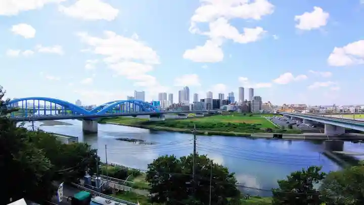 多摩川浅間神社の周辺