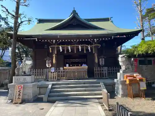 お三の宮日枝神社の本殿・本堂