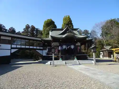 常陸二ノ宮　静神社の本殿・本堂