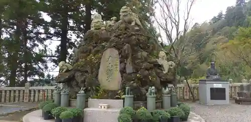 大山阿夫利神社の狛犬