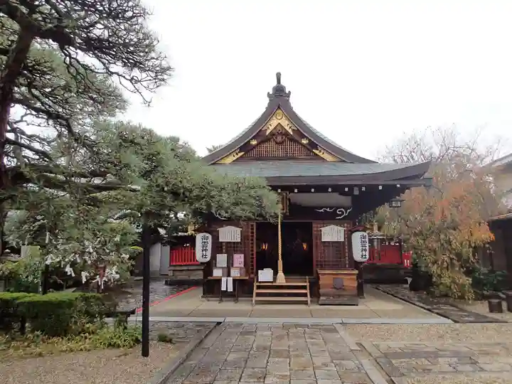 御霊神社の本殿・本堂