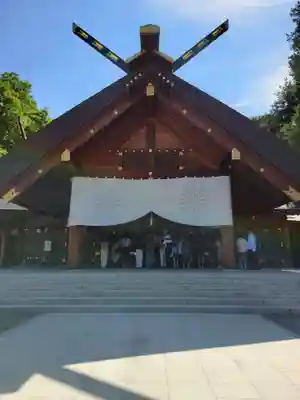 北海道神宮の本殿・本堂