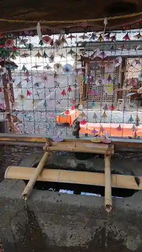 鶴峯八幡宮の手水舎