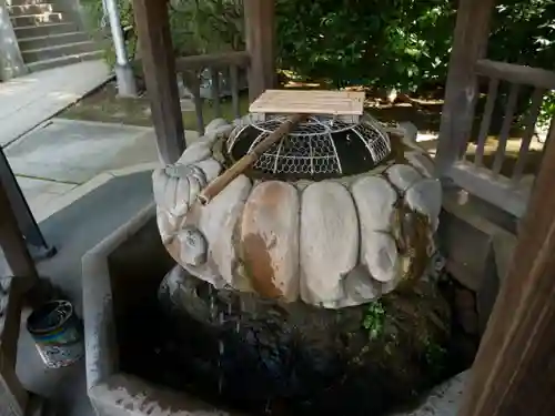 五條天神社の手水舎