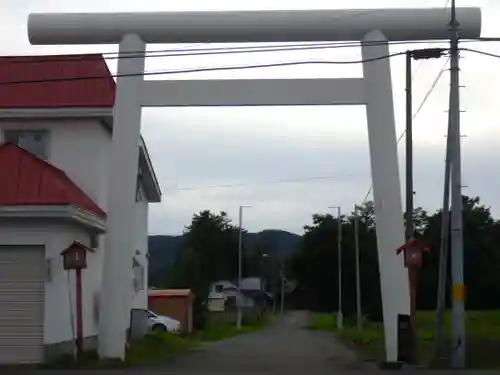 美深神社の鳥居