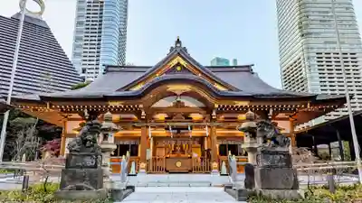 西久保八幡神社の本殿・本堂