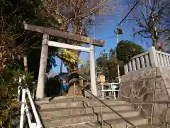 山神神社の鳥居