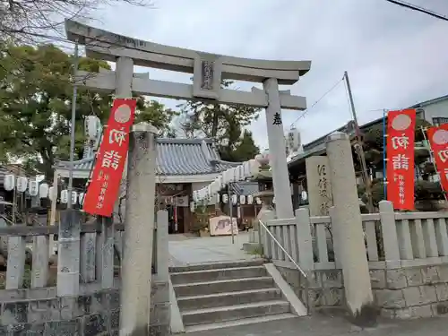 水堂須佐男神社の鳥居