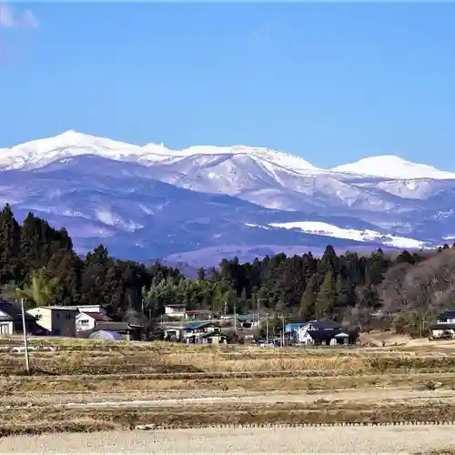 黒沼神社の景色