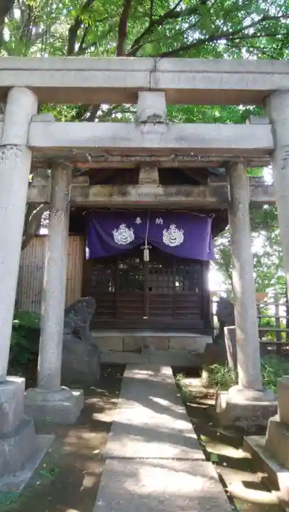 諏方神社の鳥居