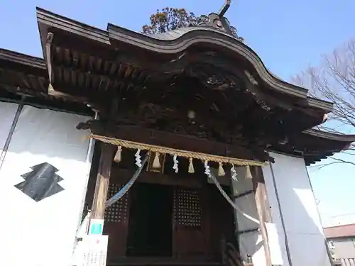 神明神社の本殿