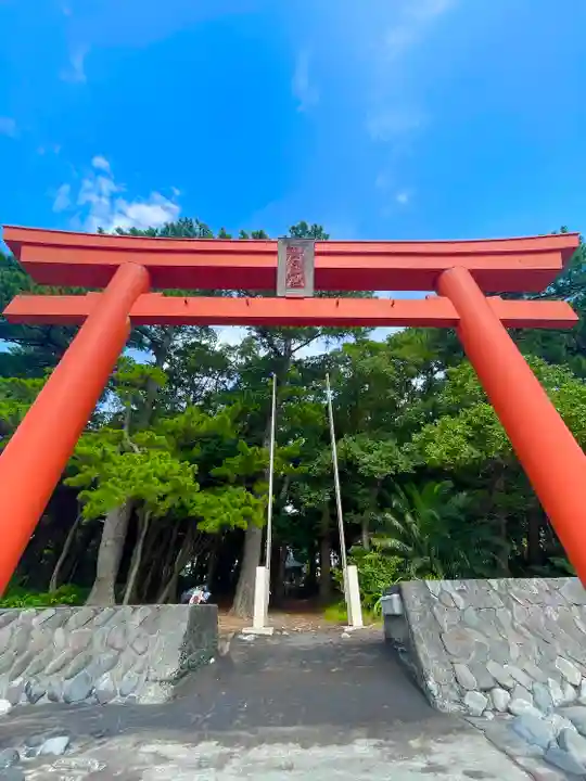 諸口神社の鳥居