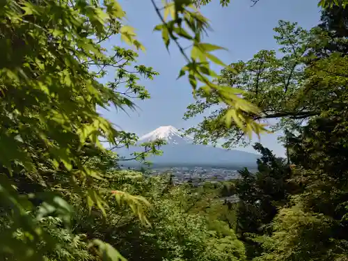 新倉富士浅間神社の景色