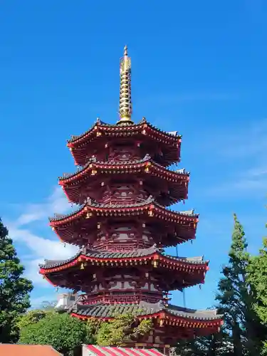 川崎大師（平間寺）の塔