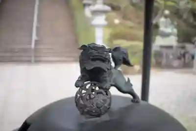 岩殿山安楽寺(吉見観音)の狛犬