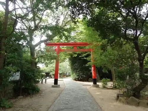 淡嶋神社の鳥居