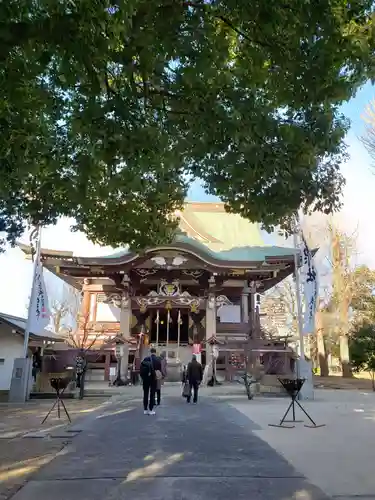 諏訪神社の本殿・本堂