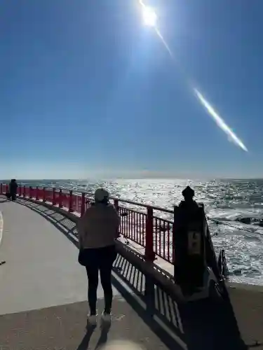 江島神社の景色