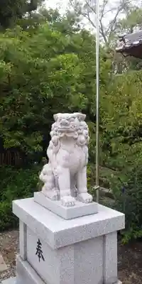 羽束師坐高御産日神社の狛犬