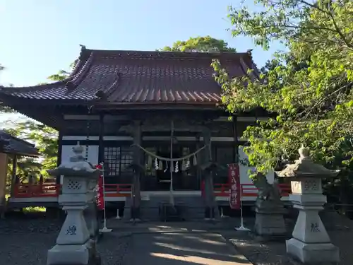 古谷館八幡神社の本殿