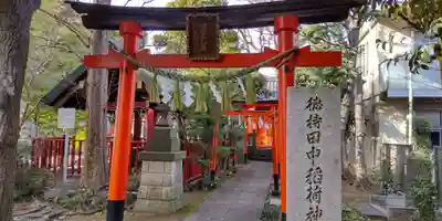 徳持神社の鳥居