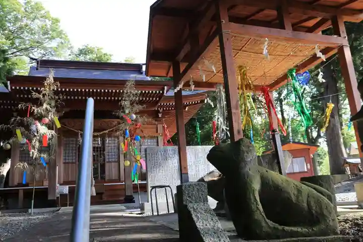 阿久津「田村神社」(郡山市阿久津町)旧社名:伊豆箱根三嶋三社の本殿・本堂