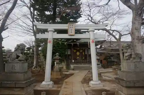 香取駒形神社の鳥居