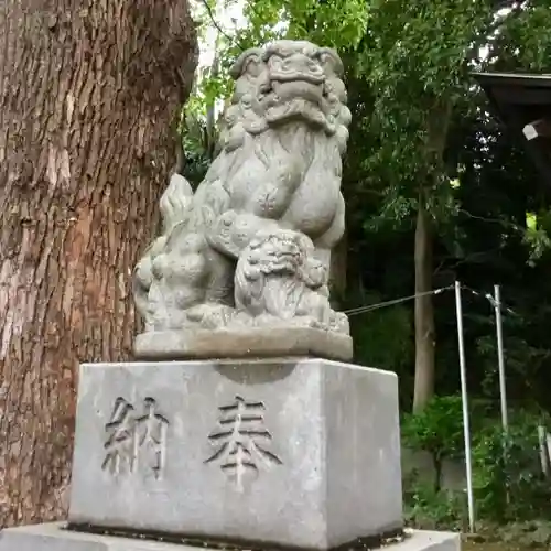 熊野神社の狛犬