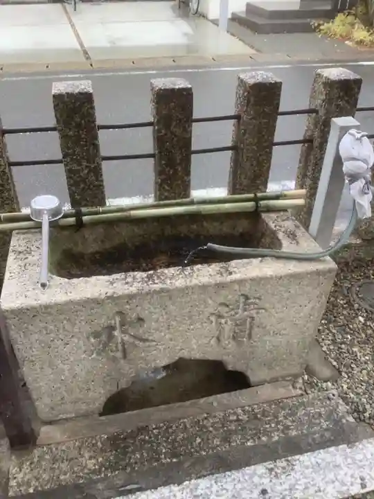 砂入神社(西枇杷島町)の手水舎