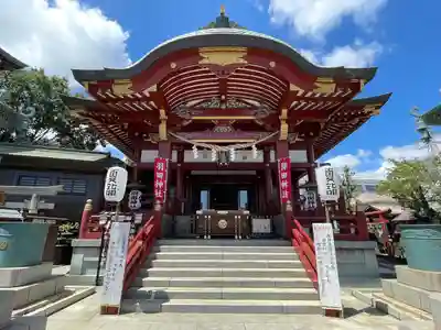 羽田神社の本殿・本堂