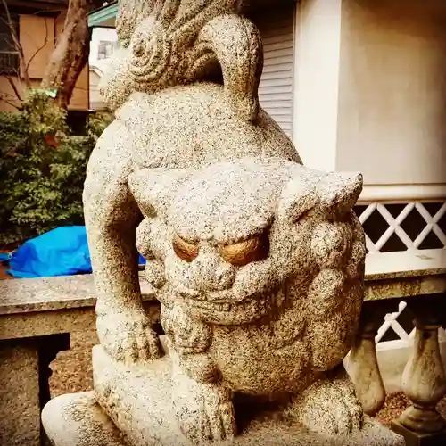 鹿島神社の狛犬