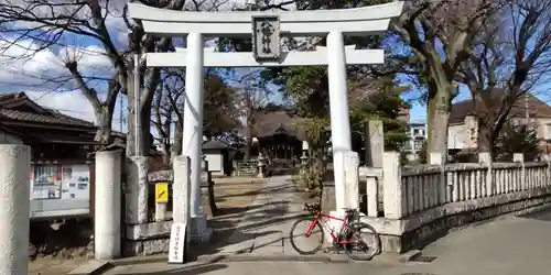 八幡橋八幡神社の鳥居