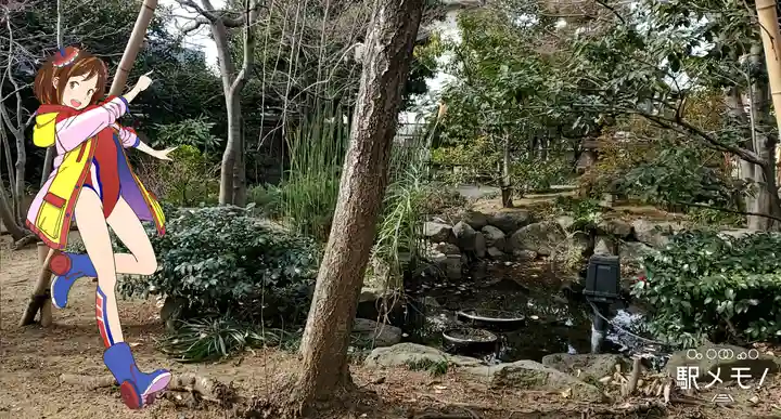 円勝寺の庭園
