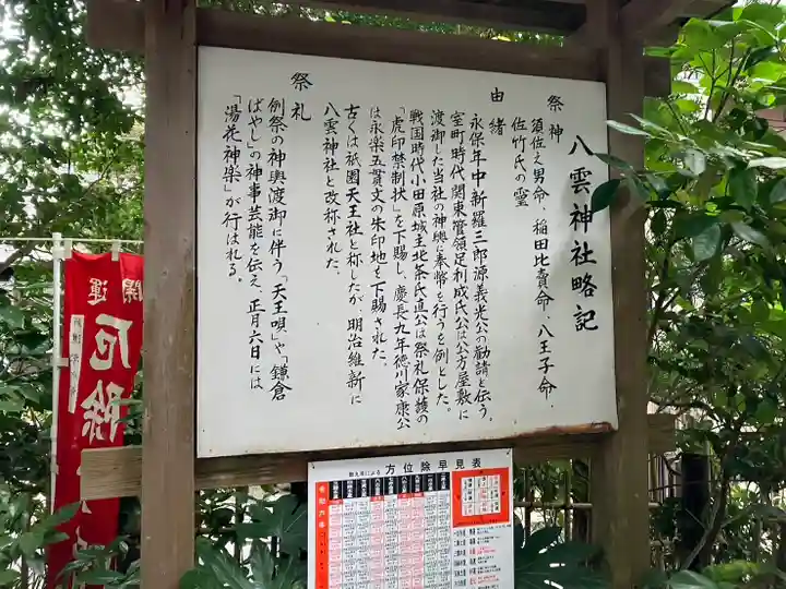 八雲神社(鎌倉・大町)(神奈川県)