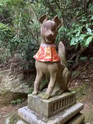 伏見稲荷大社の狛犬