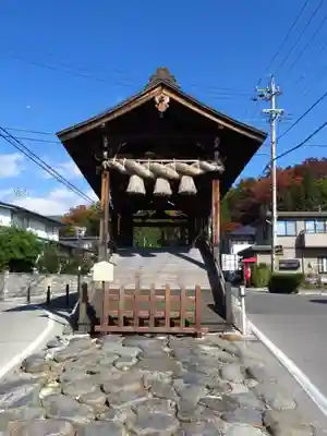 諏訪大社下社春宮の周辺