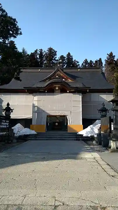烏帽子山八幡宮の本殿・本堂