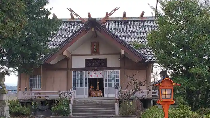多久比禮志神社の本殿・本堂