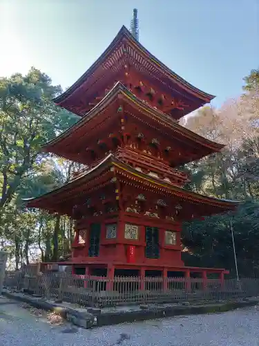 岩舟山高勝寺の塔