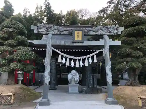 田村神社の鳥居