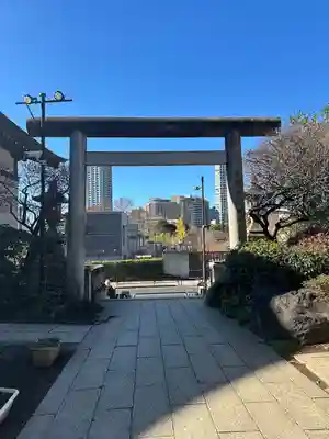 五條天神社の鳥居