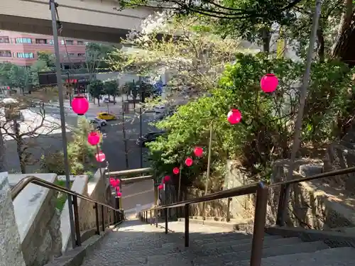 上目黒氷川神社の景色