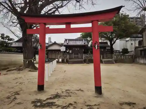 秋葉社の鳥居