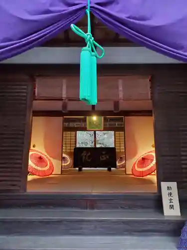 柳谷観音　楊谷寺の本殿・本堂