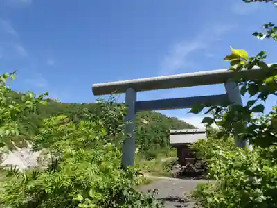 ニセコ神社の鳥居
