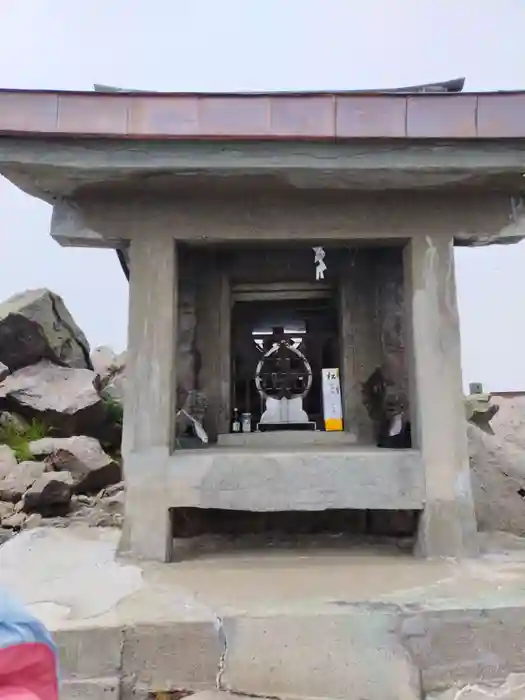 岩木山神社奥宮の本殿