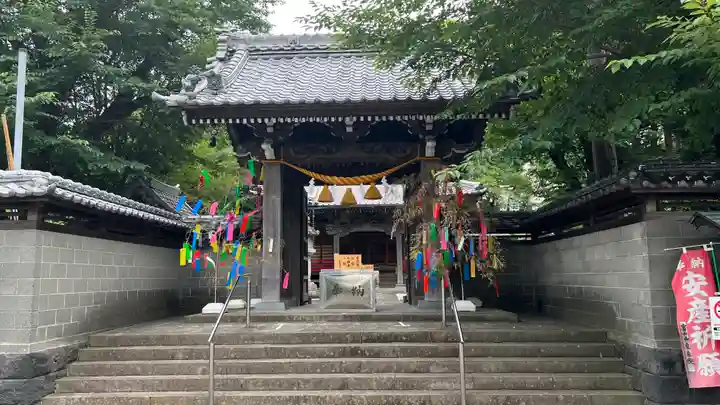 日吉浅間神社の山門・神門